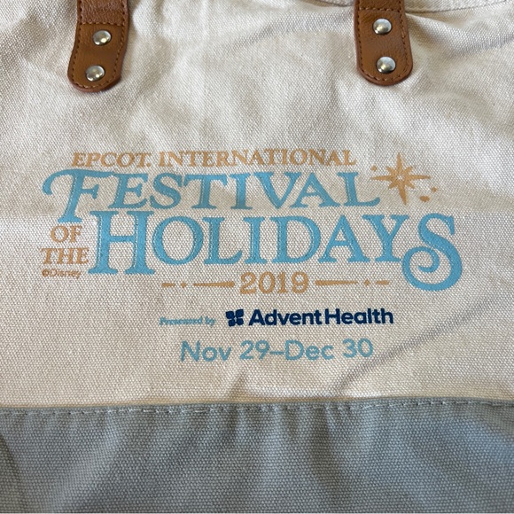 Epcot International Festival of the Holidays 2019 Tote - Picture 2 of 4